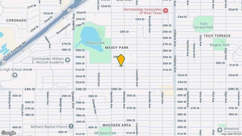 3806 31st St Map and Location Details