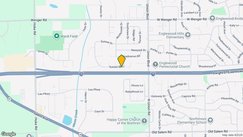 1218 Sunset Dr Mapa y Detalles de la Ubicación