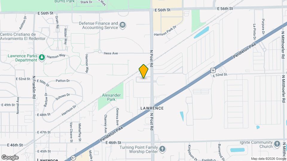 8951 Brigadier Dr Map and Location Details