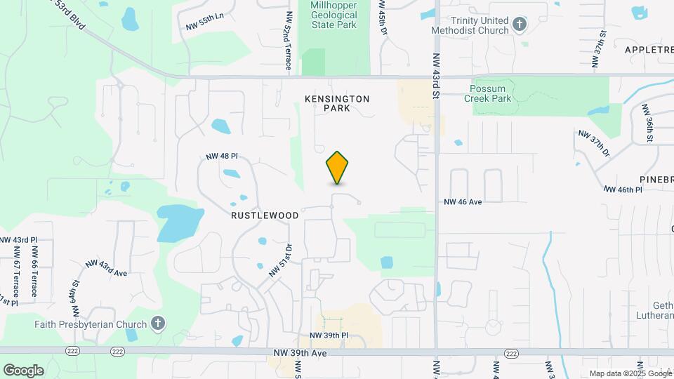 4886 NW 46th Pl Map and Location Details