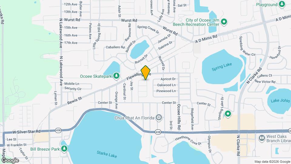 711 Starke Lake Cir Map and Location Details