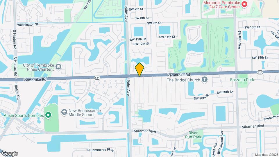 1705 SW 100th Ave Map and Location Details