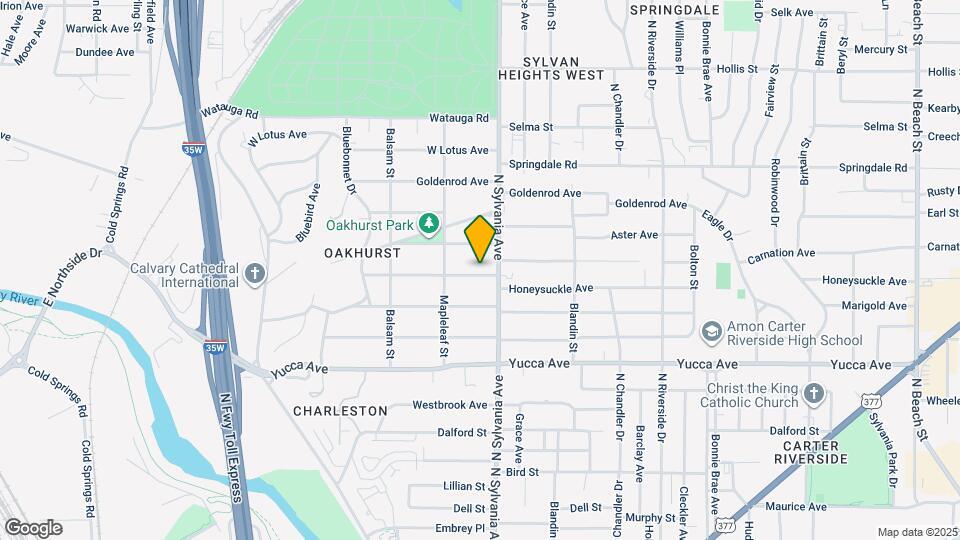 2529 Honeysuckle Ave Map and Location Details