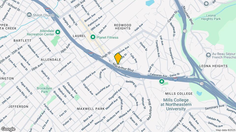 4464-4466 Macarthur Blvd Map and Location Details