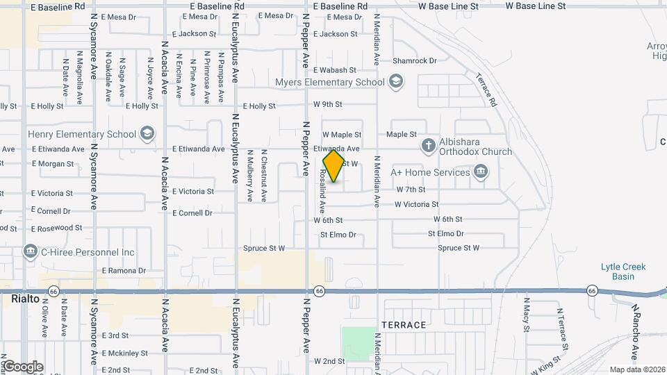 2828 W 7th St Map and Location Details