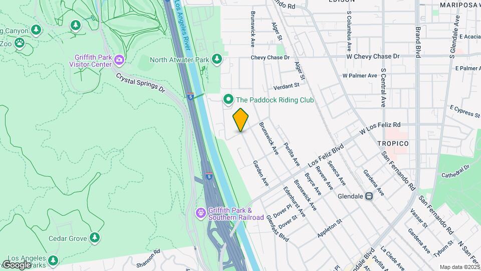 4176 Garden Ave Map and Location Details