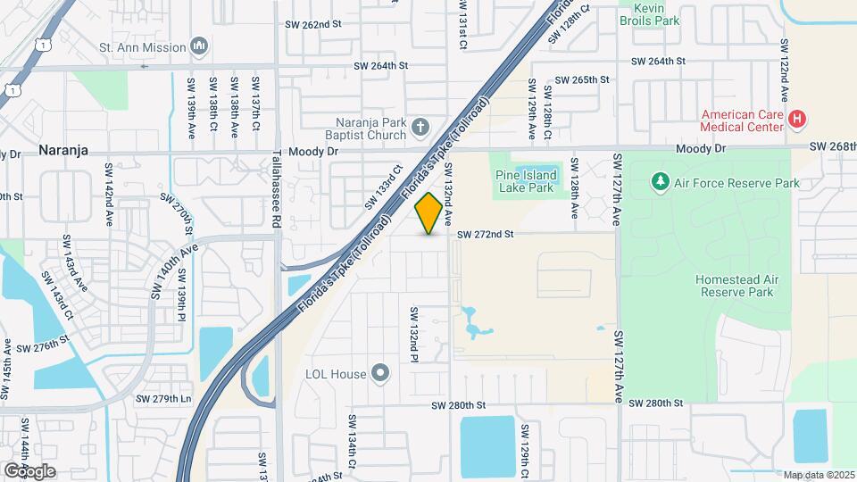 13240 SW 272nd St Map and Location Details