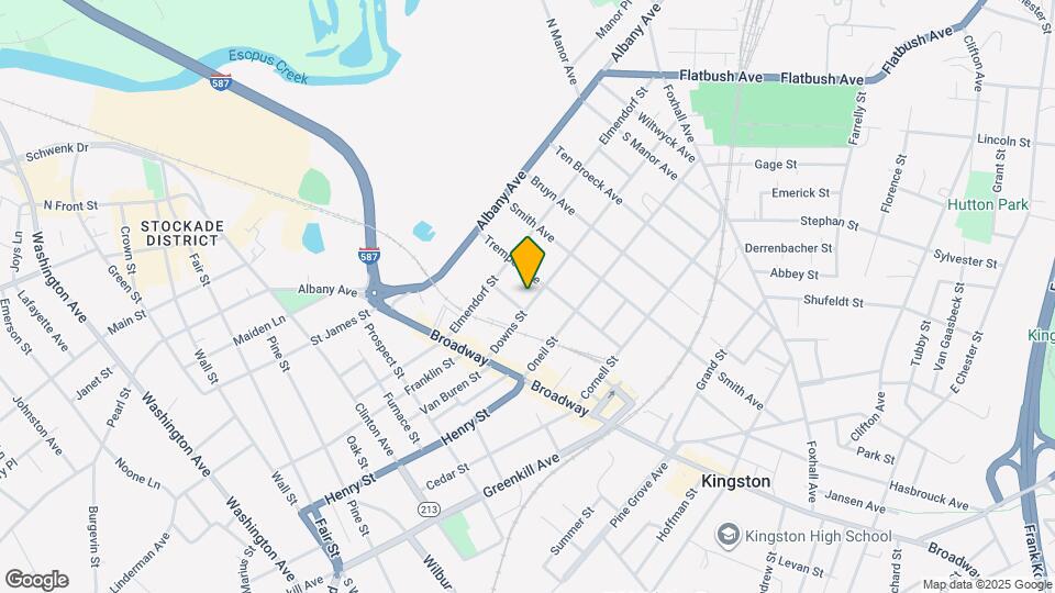 61 Downs St Map and Location Details