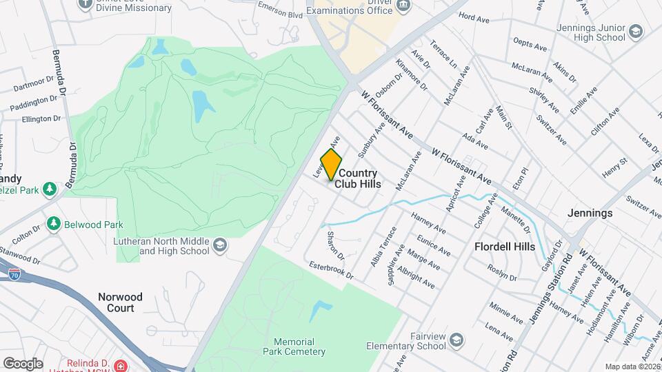 5600 Gatesworth Ave Mapa y Detalles de la Ubicación