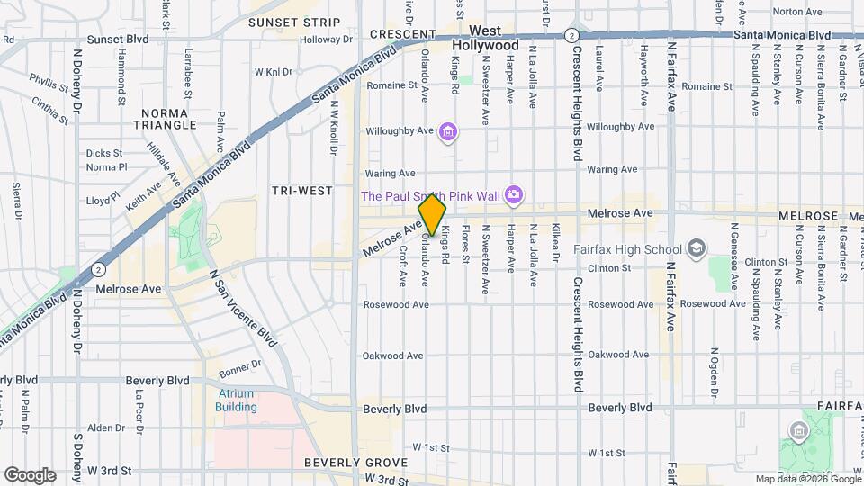 618 Orlando Ave Map and Location Details