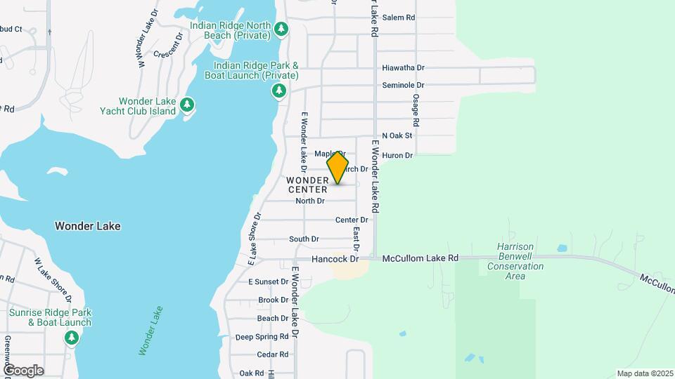 7425 Cedar Dr Map and Location Details
