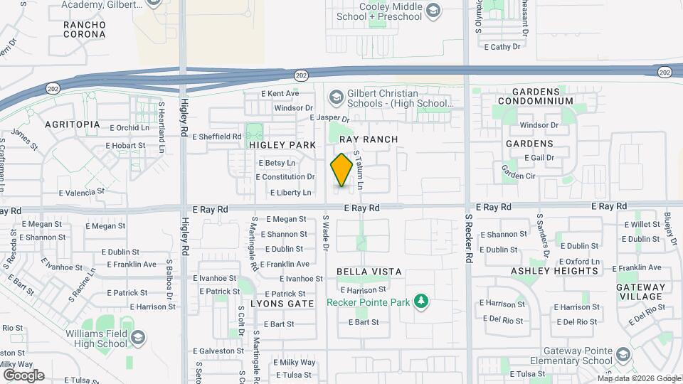 3643 E Constitution Dr Map and Location Details