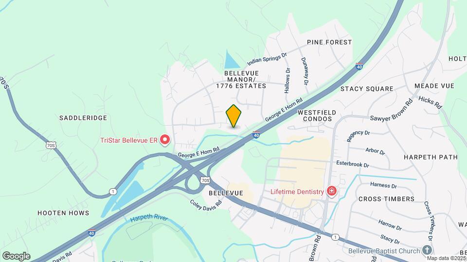 2441 Bellevue Manor Dr Map and Location Details