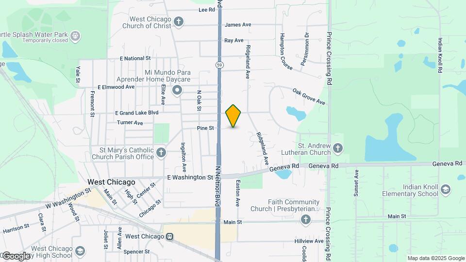 247 N Neltnor Blvd Map and Location Details