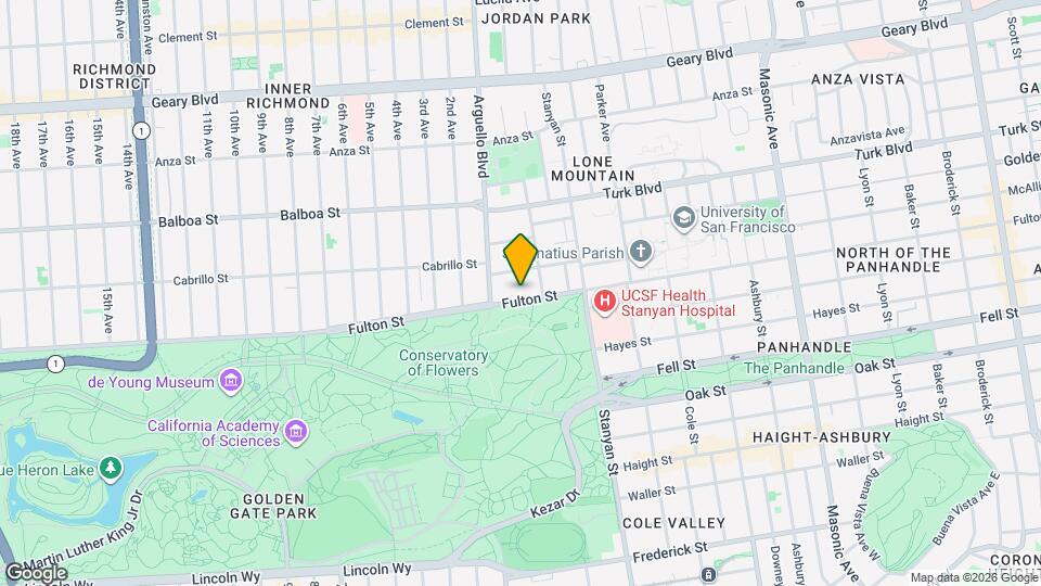 2444-2446 Fulton St Map and Location Details