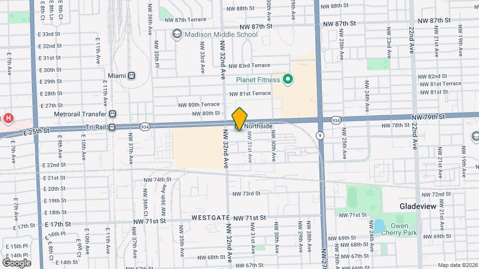 Northside Transit Village IV : Over 55 Senior Map and Location Details