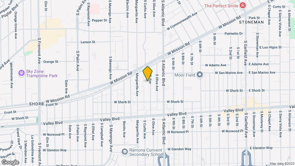 917 S Edith Ave Map and Location Details
