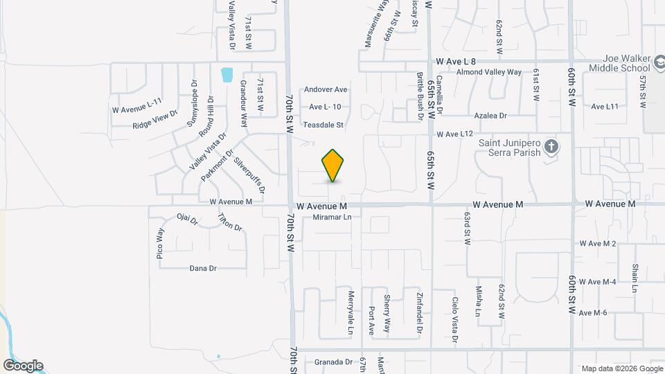 42030 Blueflax Ave Mapa y Detalles de la Ubicación