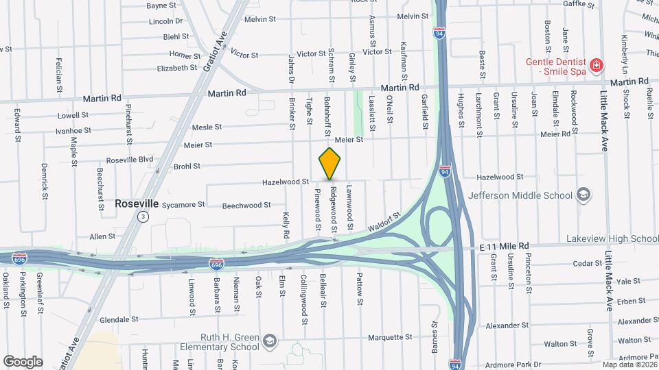 27361 Ridgewood St Map and Location Details