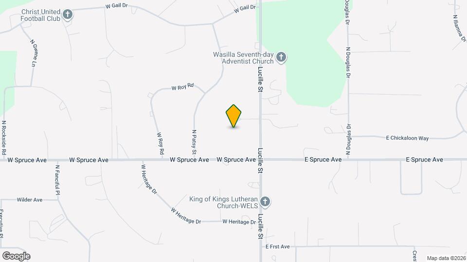 160 W Jensen Cir, Unit Apt # 1 Map and Location Details