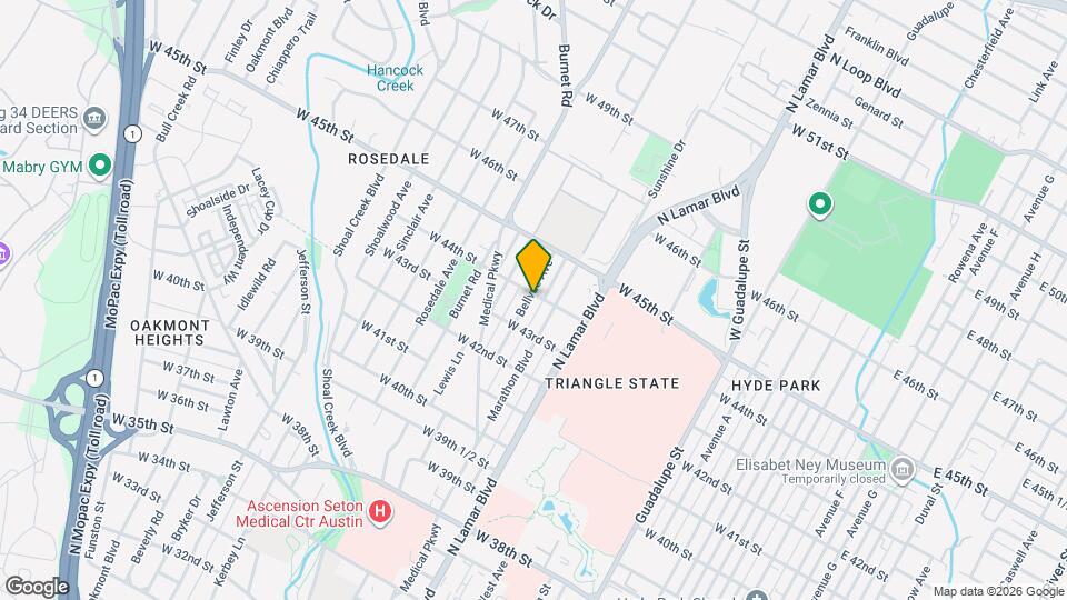 4315 Bellvue Ave Map and Location Details