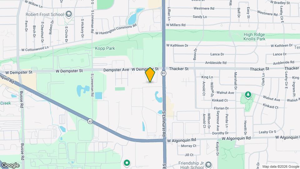 327 Hawthorne Cir, Unit 4 Map and Location Details