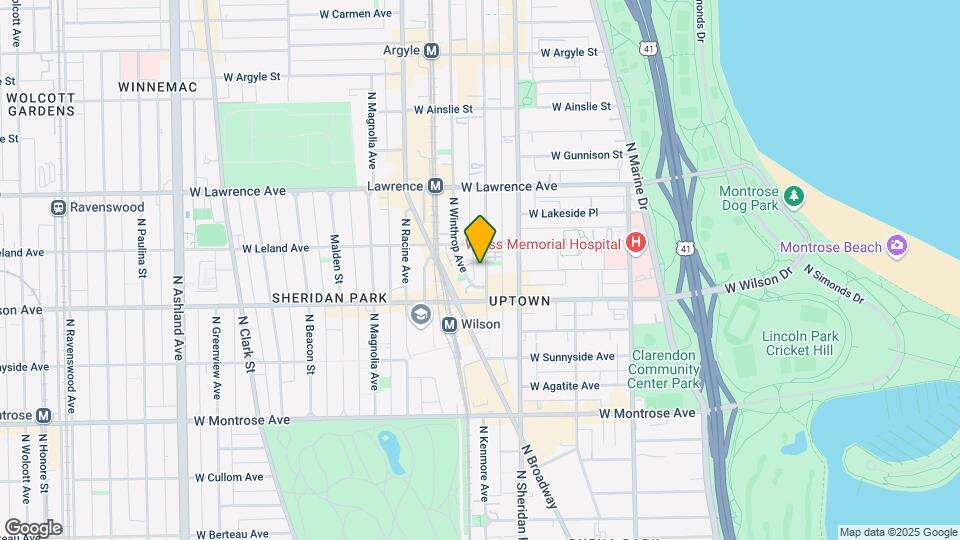 4630 N Kenmore Ave Map and Location Details