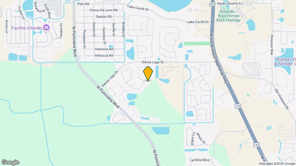 2542 Davenport Cir Mapa y Detalles de la Ubicación