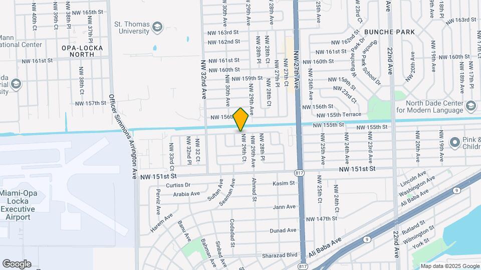 15410 NW 29th Ct Map and Location Details