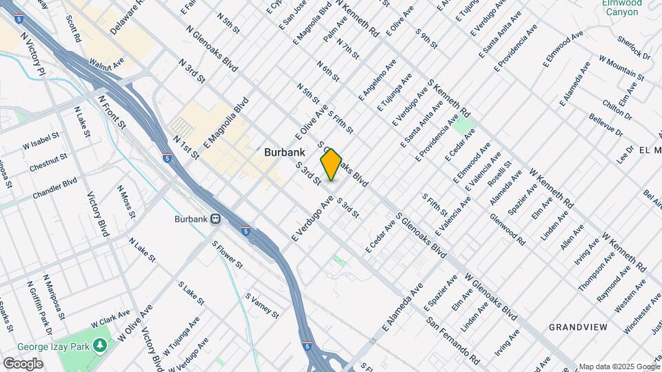 301 East Verdugo Ave Map and Location Details