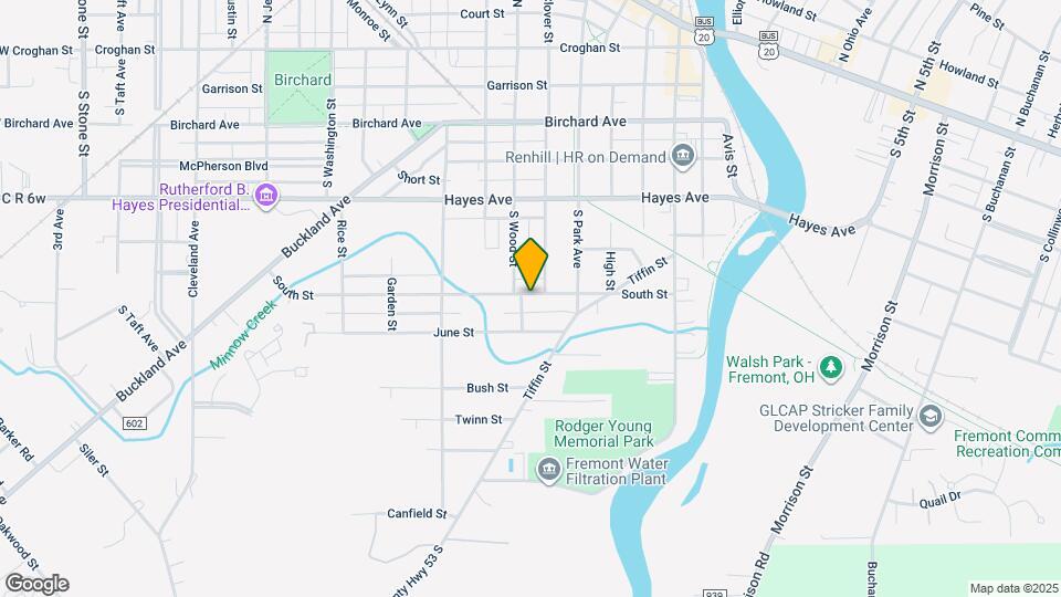 711 South St Map and Location Details