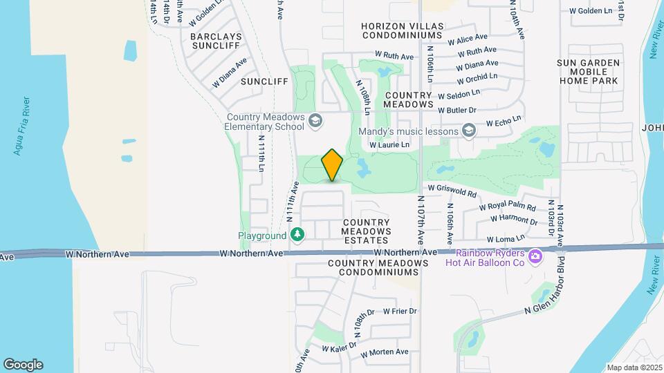 10968 W Griswold Rd Map and Location Details