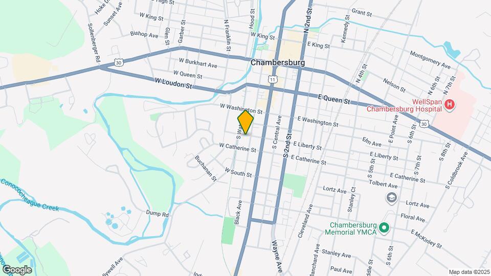 Washington Square Townhomes Mapa y Detalles de la Ubicación