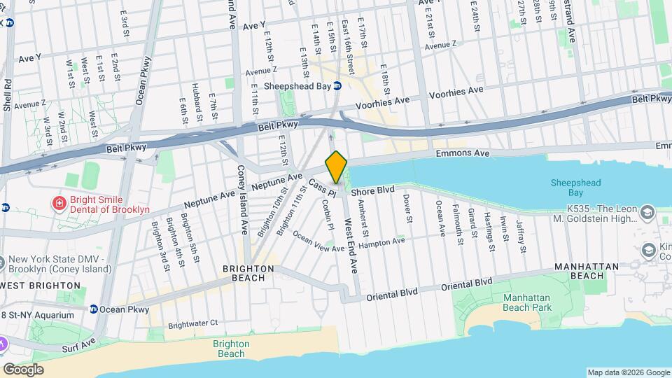 50 Shore Blvd Map and Location Details