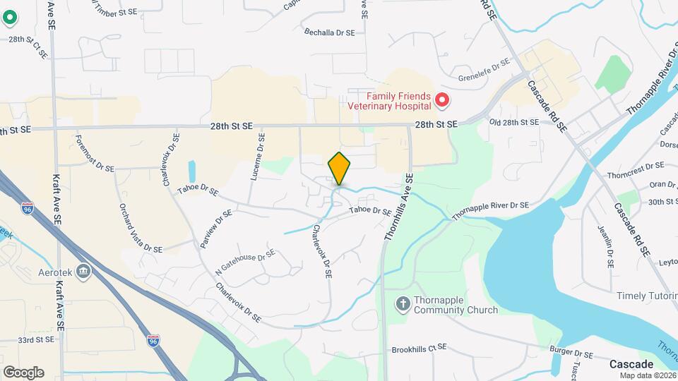 6221 Acropolis Dr SE, Unit Forest Hills Condominiums Map and Location Details