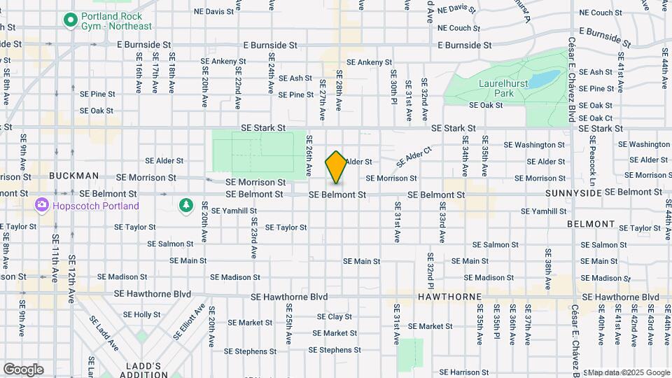 28th & Belmont Map and Location Details