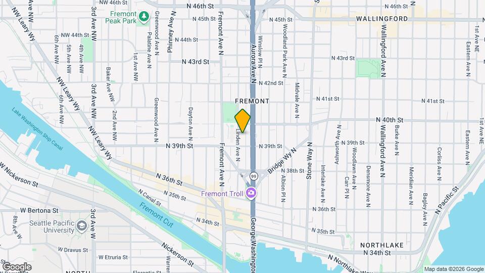 3918 Linden Ave N Map and Location Details