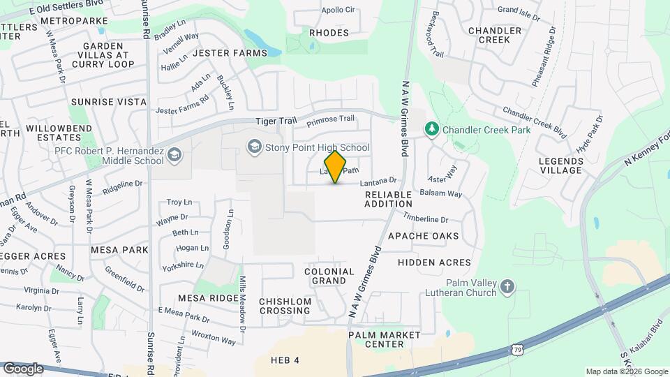 1713 Lantana Dr Map and Location Details