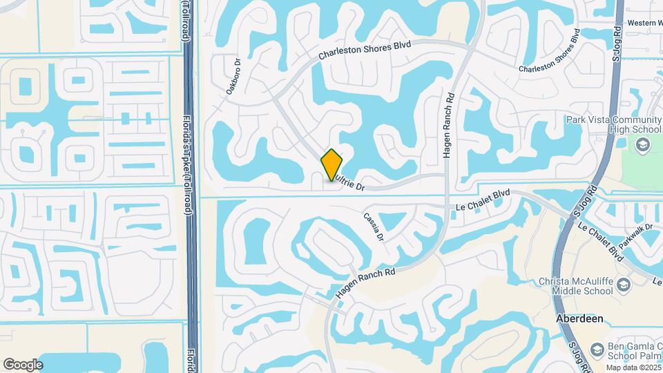 7577 Springfield Lake Dr Map and Location Details