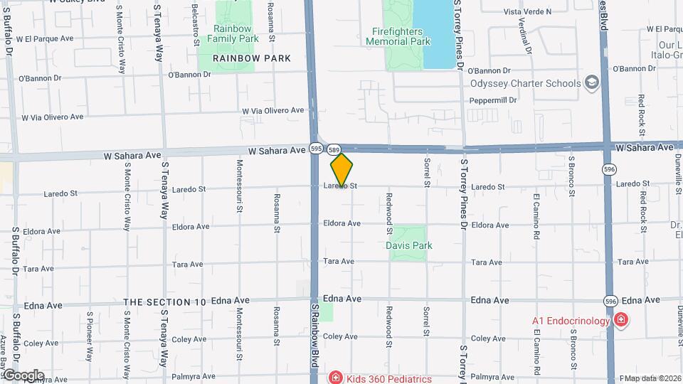 6829 Laredo St Map and Location Details