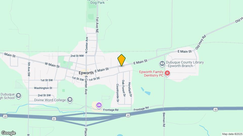 312 E Main St Map and Location Details