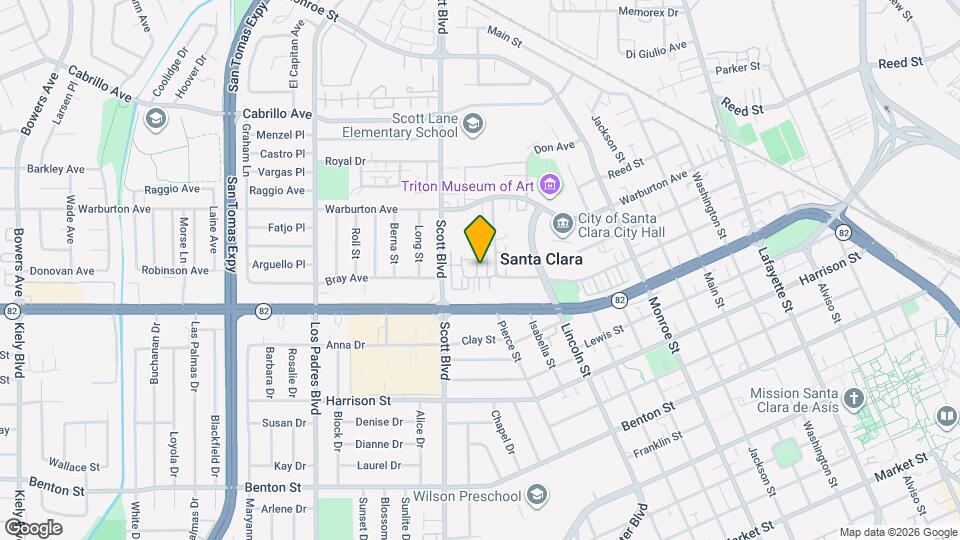 1793 Hillebrant Plz, Unit #1 Map and Location Details