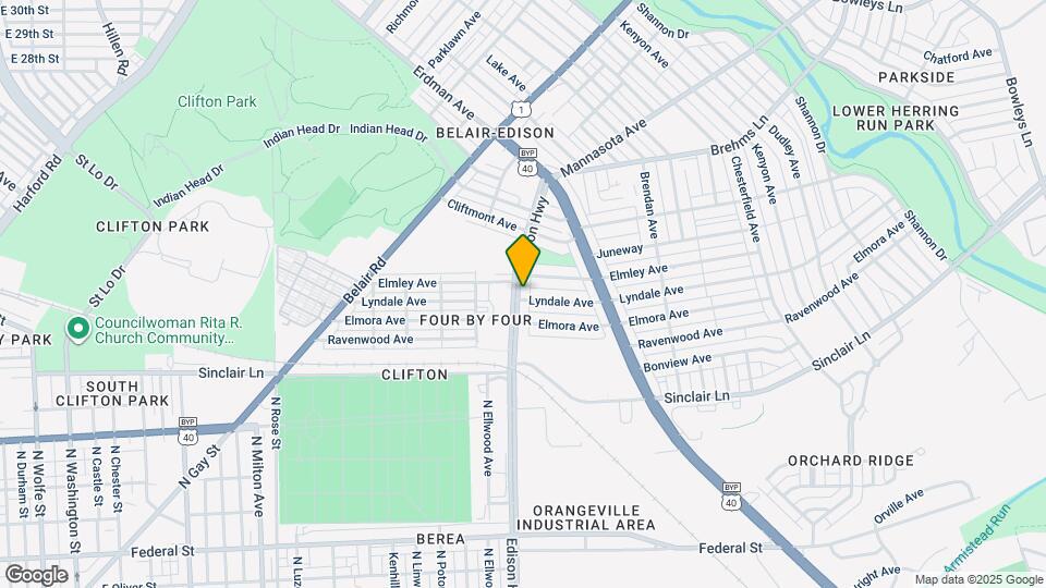2803 Edison Hwy Map and Location Details