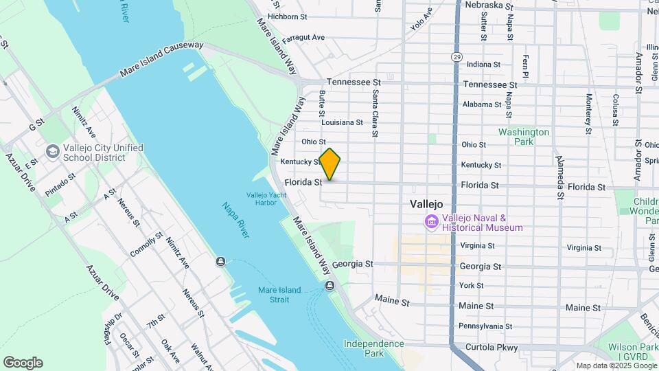 219 Florida St Map and Location Details