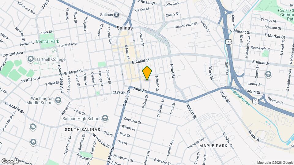 426 Pajaro St Mapa y Detalles de la Ubicación