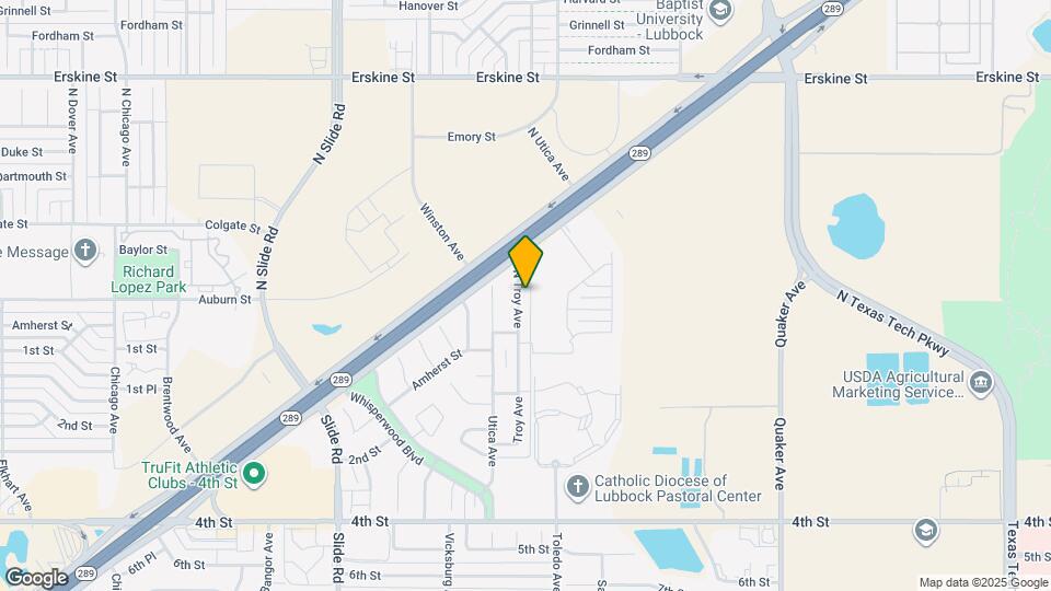 136 N Troy Ave Map and Location Details