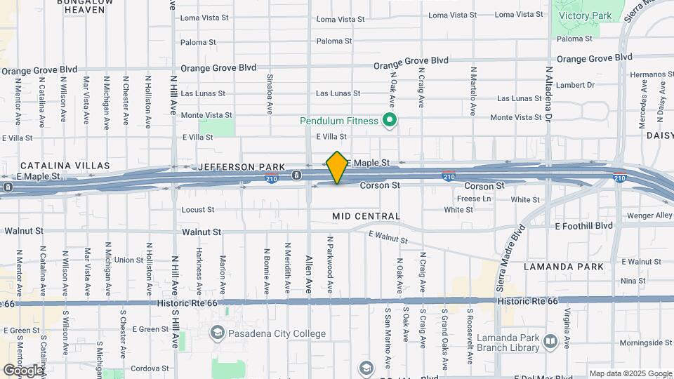 1882 Corson St Mapa y Detalles de la Ubicación