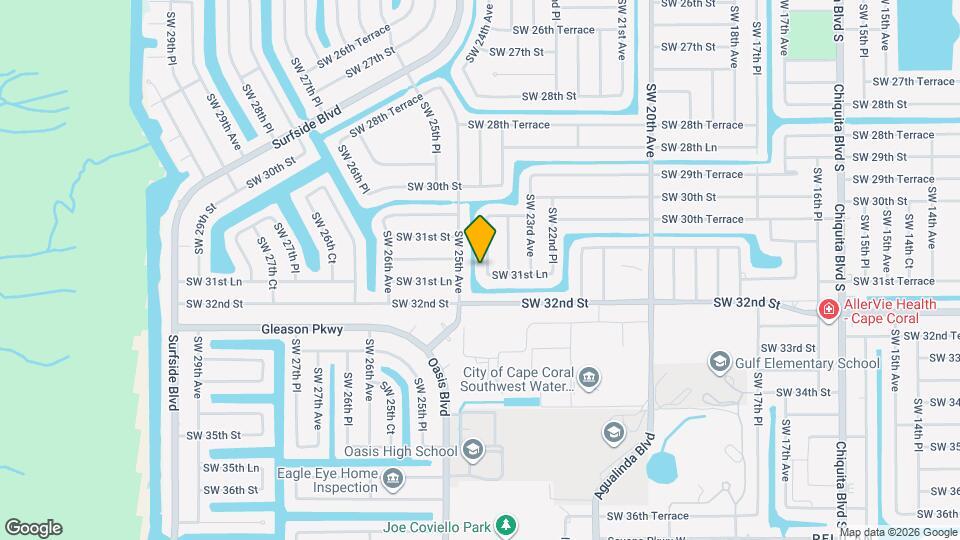 3046 SW 24th Ave Map and Location Details