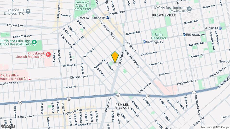326 E 94th St Map and Location Details
