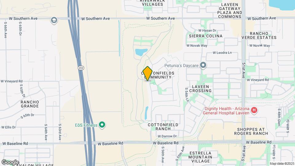 6808 S 57th Ave Mapa y Detalles de la Ubicación